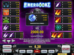 paytable slot energoonz
